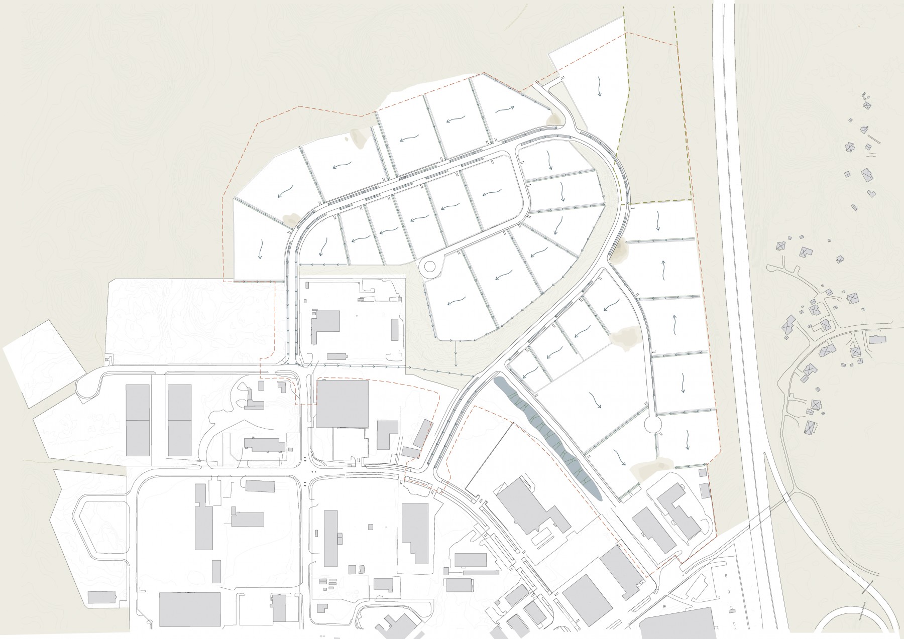 Norra Länna Industriområde Land Arkitektur 